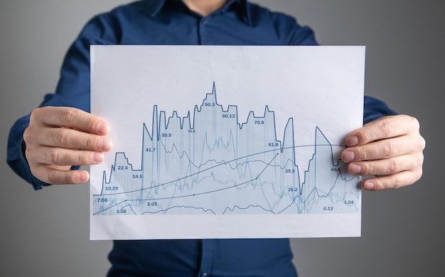A graph showing rising inflation rates overlaid on a cityscape, highlighting the increasing cost of living in urban areas and the need for careful retirement planning.