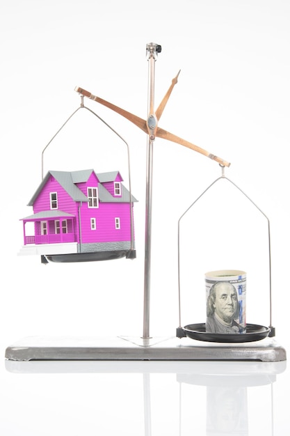 An image showcasing a balanced scale symbolizing equitable distribution of assets, with elements such as a house, savings, and investments on either side, under soft and balanced lighting.