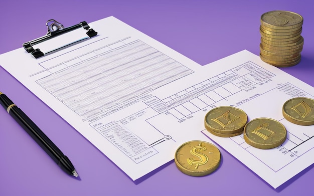 A close-up shot of a pen signing a document labeled 