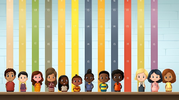 A bar graph showing the comparison of college graduation rates between different racial and ethnic groups over the past decade. The graph should clearly display the disparities and changes in graduation rates.