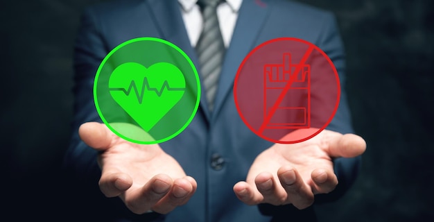 A split image comparing a high-deductible health plan with a traditional health plan, highlighting the differences in premiums, deductibles, and out-of-pocket costs.