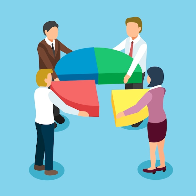 A pie chart illustrating the different types of employee benefits that contribute to retention, with health and wellness programs, financial wellness benefits, and flexible work arrangements as the largest slices.